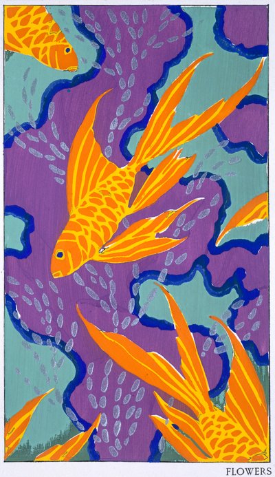 Motif de poisson, fin des années 1920 - EA Seguy
