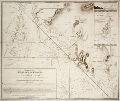 La route et le port de Saint-Jean sur l