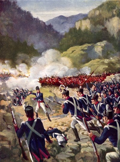 La bataille de Busaco, 1810 - E. A. Dyer