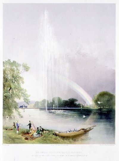 La Grande Fontaine, Jardins d