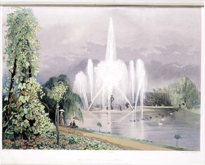 La Fontaine du Cheval de Rivière, Enville, pub. par Thomas McLean - E. Adveno Brooke