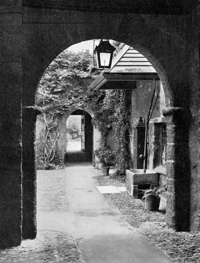 Ancienne cour dans l