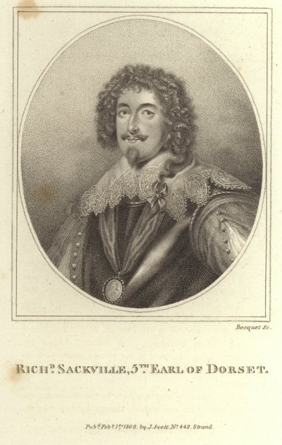 Richard Sackville, 5e comte de Dorset - E. Bocquet