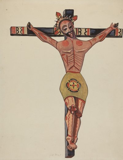 Crucifix - Des environs de Mora - E. Boyd