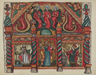Retable principal de Laguna - E. Boyd