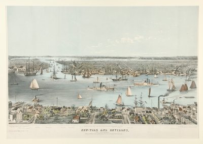 New-York et Environs, de Williamsburgh - E. Brown