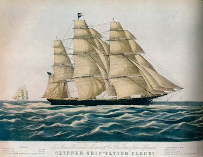 Clipper Ship: Flying Cloud, 1852 - E Brown Jr
