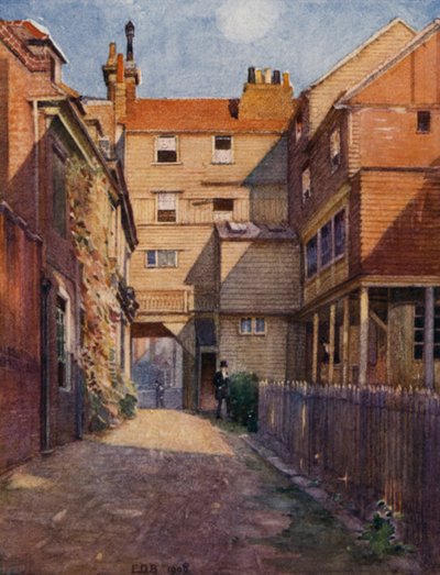 Eton : The Old Christopher Yard - E. D. Brinton