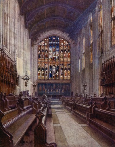 Eton : Upper Chapel - E. D. Brinton
