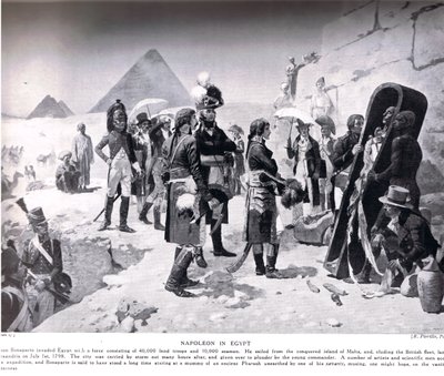 Napoléon en Égypte, illustration de 