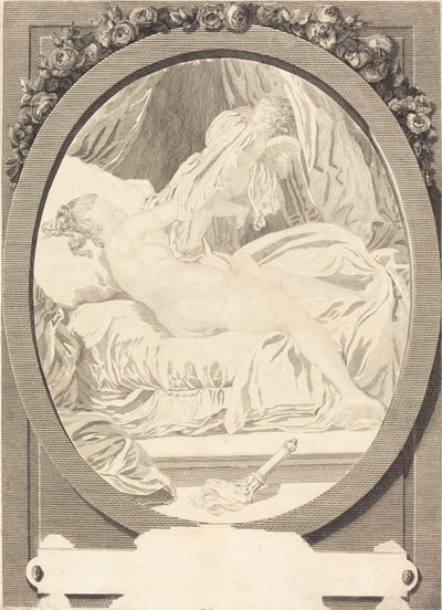 La chemise enlevée - E. Guersant after Jean Honoré Fragonard