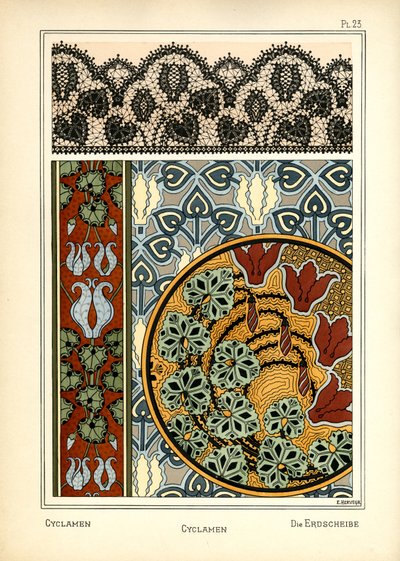 Le Cyclamen - E. Hervegh