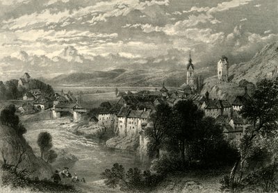 Laufenburg, vers 1872 - E I Roberts
