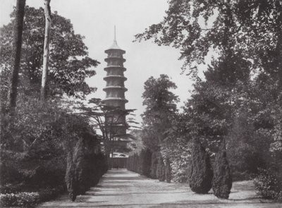 Jardins de Kew, c.1900 - E. J. Wallis