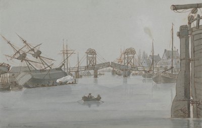 Pont de Yarmouth, août 1829 - E. M. Henderson