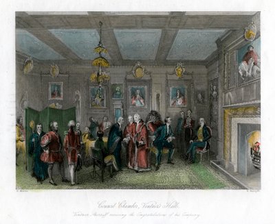 Salle du conseil, Vintners Hall, City de Londres - E. Redclyffe