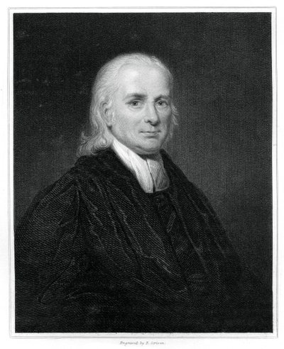 Christian Friedrich Schwarz, missionnaire protestant allemand en Inde, 1834 - E. Scriven