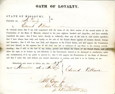 Serment de loyauté d