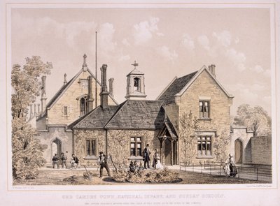 École du dimanche de Camden Town, Londres, vers 1870 - E Walker