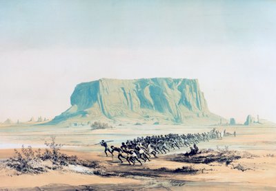 Vue du Mont Barkal, Soudan, 1842-1845 - E Weidenbach