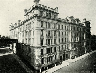 Bureau de poste général - Nouveau bâtiment nord, vers 1897 - E. and S. Woodbury