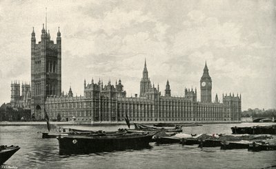 Les Maisons du Parlement, vers 1897 - E. and S. Woodbury
