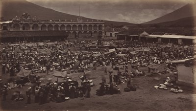 Place et Palais du Vice-roi - Antigua de Guatemala, 1877 - Eadweard Muybridge