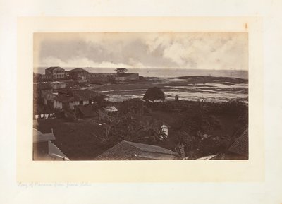 Baie de Panama depuis le Grand Hôtel - Eadweard Muybridge
