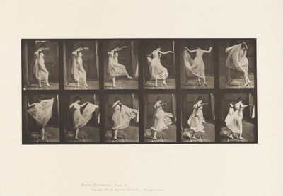 Planche 188. Danser (fantaisie) - Eadweard Muybridge