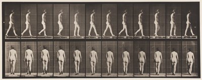 Plaque 25. Marcher avec des chaussures à talons hauts - Eadweard Muybridge