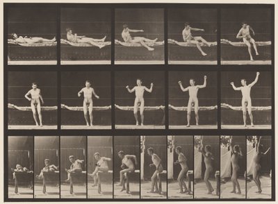 Se Lever du Canapé et Étendre les Bras, 1885 - Eadweard Muybridge