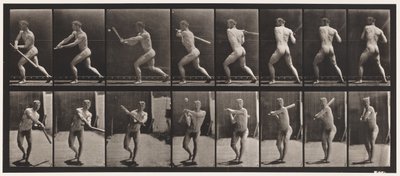 Planche 278. Base-ball; Frapper - Eadweard Muybridge