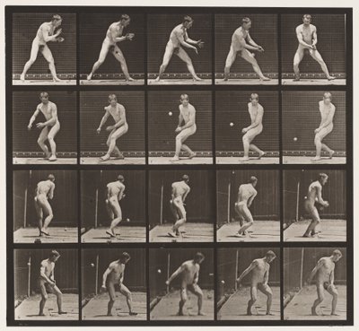 Planche 288. Base-ball; Erreur - Eadweard Muybridge