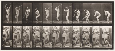 Lancer le Marteau, 1885 - Eadweard Muybridge