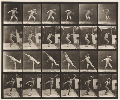 Planche 315. Soulever une pierre de 20 lb - Eadweard Muybridge