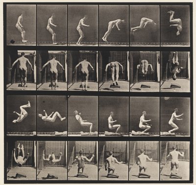 Saut Périlleux en Courant, 1885 - Eadweard Muybridge