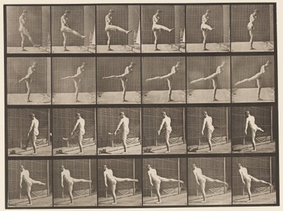Planche 370. Première action de ballet - Eadweard Muybridge