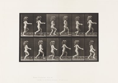 Planche 469. Enfant, courant, 1885 - Eadweard Muybridge