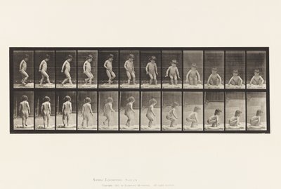 Enfant, assis par terre - Eadweard Muybridge