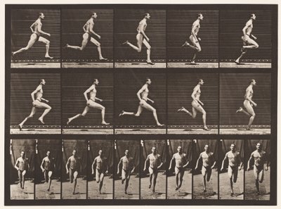 Course à demi-mile (chaussures) - Eadweard Muybridge
