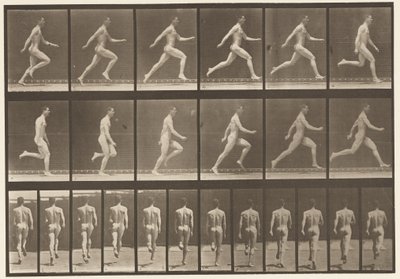 Planche 64. Courir à toute vitesse - Eadweard Muybridge