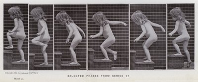 La figure humaine en mouvement : Phases sélectionnées de la série 87 - Eadweard Muybridge