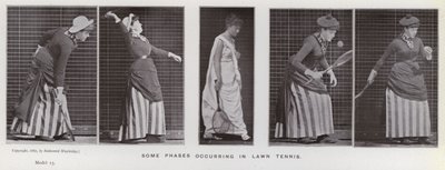 La Figure Humaine en Mouvement : Quelques phases au tennis sur gazon - Eadweard Muybridge