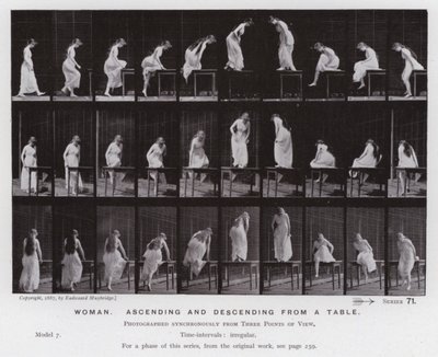 La Figure Humaine en Mouvement : Femme, montant et descendant d