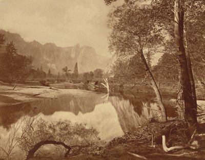 Vallée du Yosemite depuis le camp Mosquito, n° 22, 1872 (photo) - Eadweard Muybridge