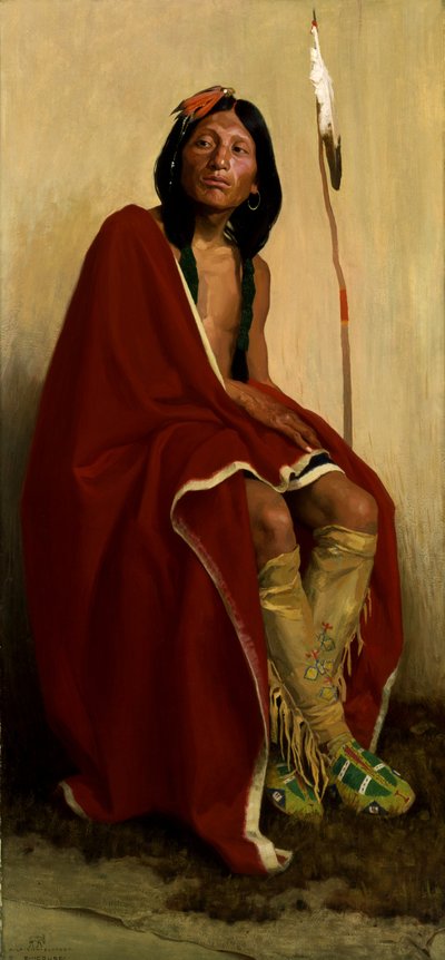 Elk-Foot de la tribu des Taos - Eanger Irving Couse