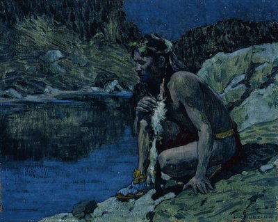 Solitude du Soir - Eanger Irving Couse