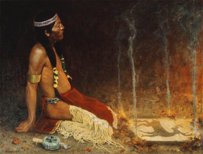 Le magicien - Eanger Irving Couse