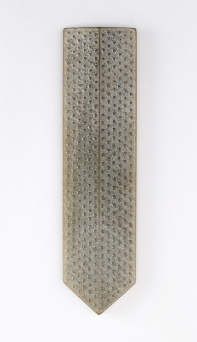 Instrument cérémoniel (jade) - Eastern Zhou Dynasty Chinese School
