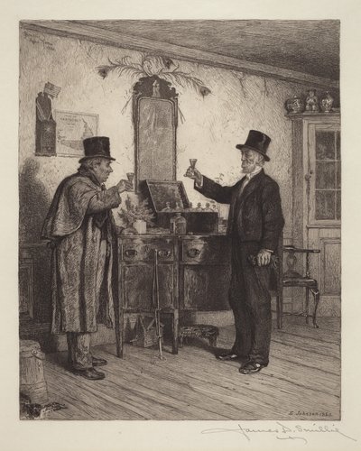 Un verre avec le gentilhomme campagnard - Eastman Johnson